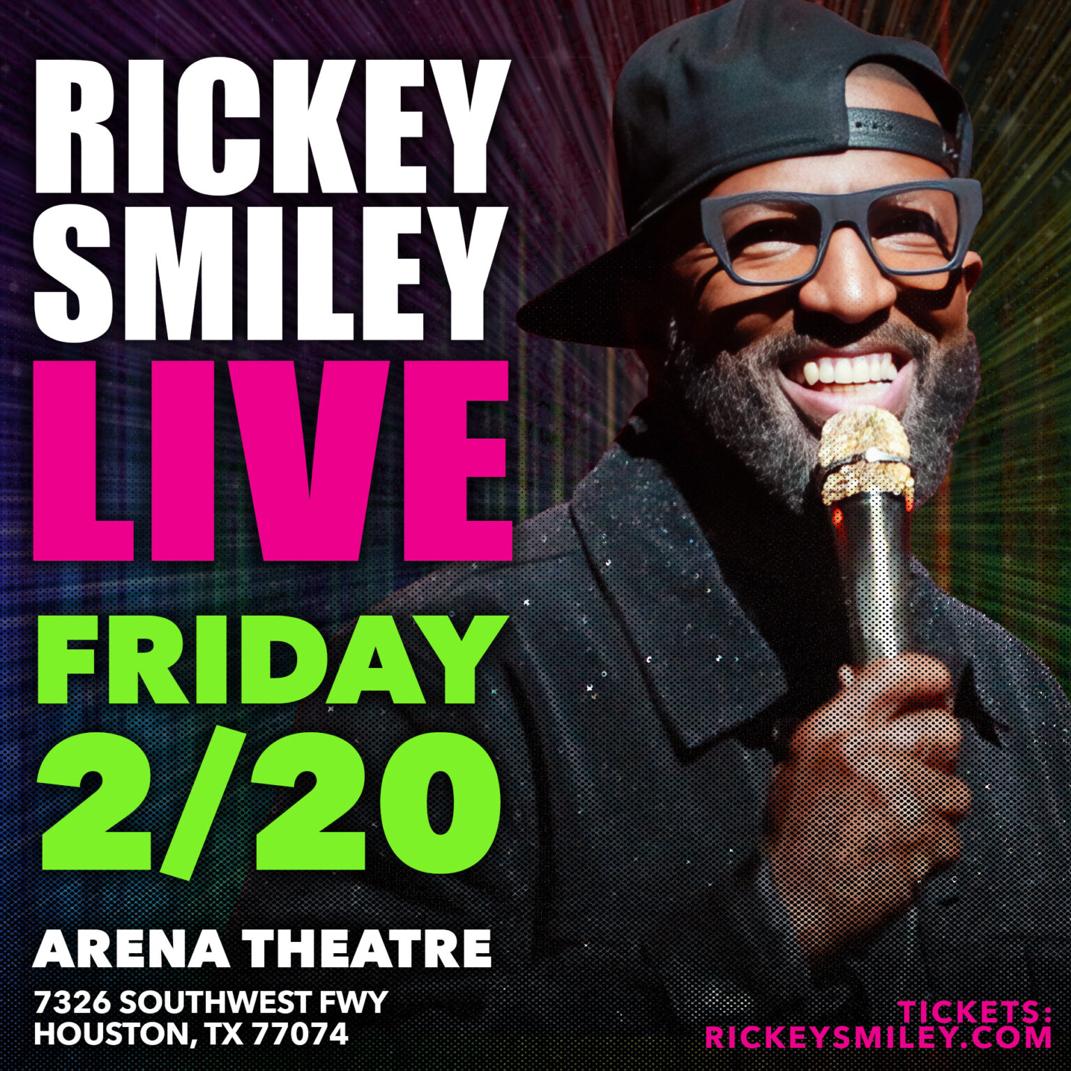 Rickey Reeves Houston, TX: Rickey Smiley Live - RickeySmiley.com